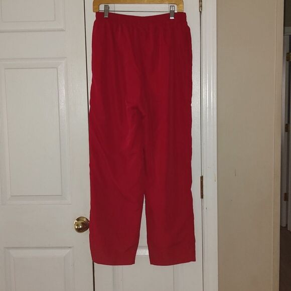 Napa Valley Sport Red track jogger pants  Sz M - Picture 4 of 5